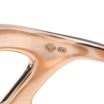 Hermes 18K Rose Gold MM Chaine d'Ancre Punk Ring 51 5.75 6 of 7