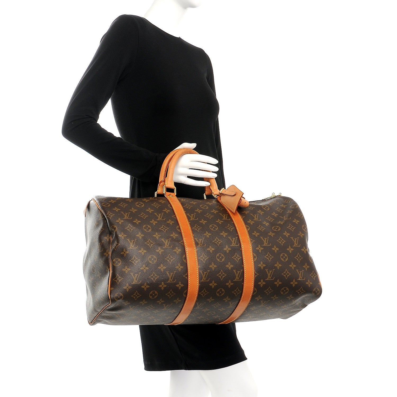 Louis Vuitton Monogram Keepall 50 2 of 13