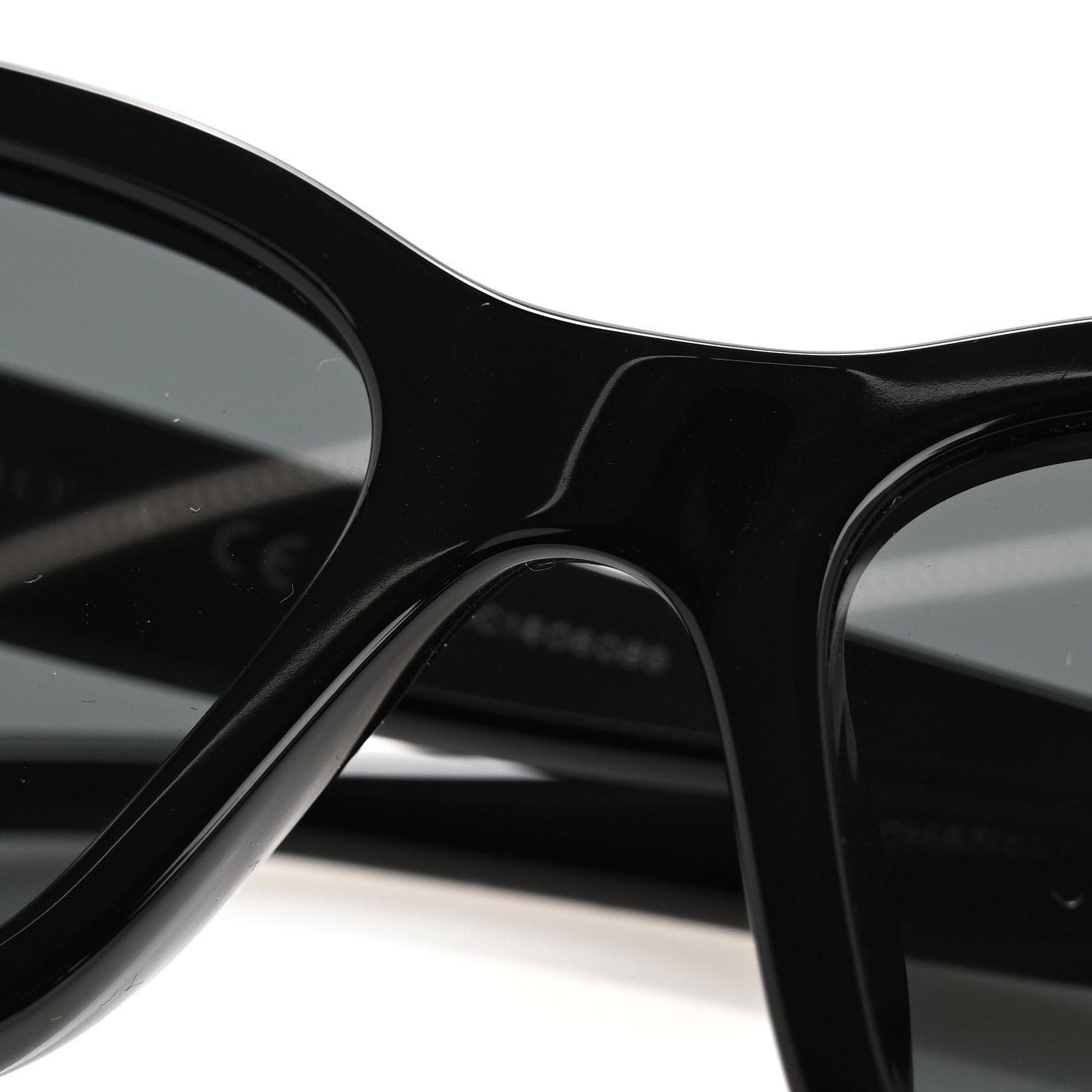Chanel Acetate Square Sunglasses 5417-A Black 8 of 9