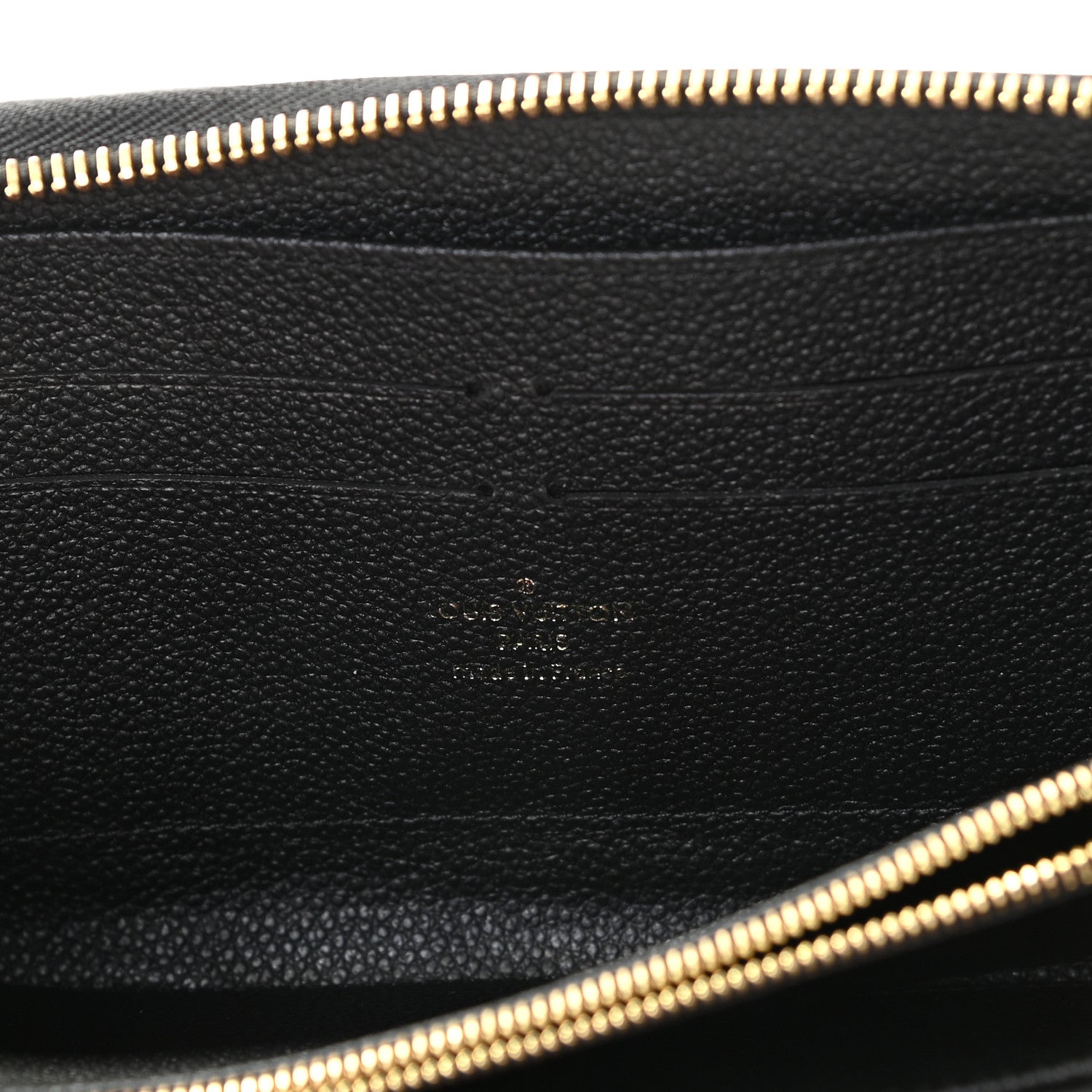 Louis Vuitton Empreinte Zippy Wallet Black 5 of 8