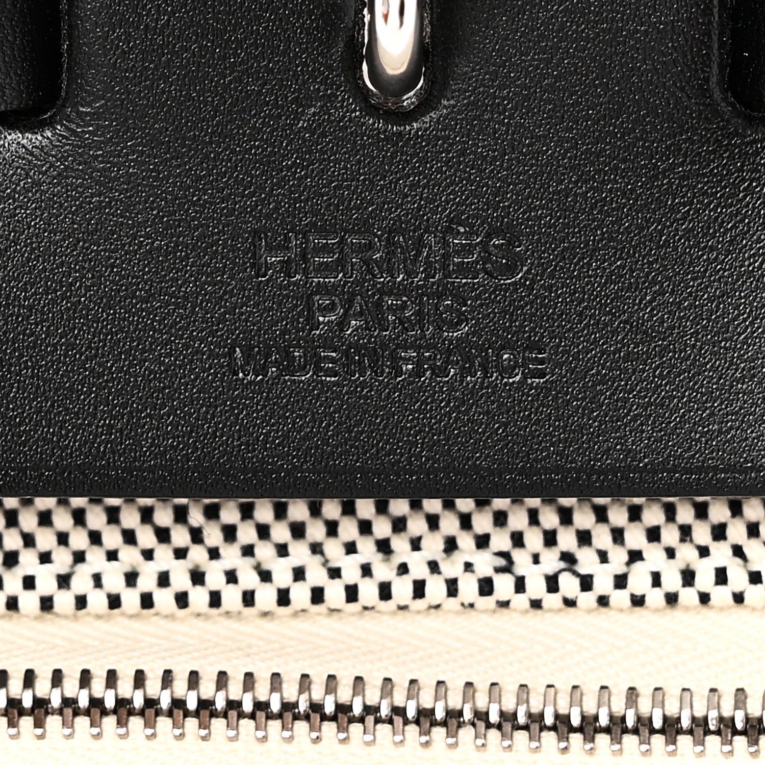 Hermes Vache Hunter Toile H Pegase Pop Herbag Zip Retourne 39 MM Bleu Indigo Ecru Black 7 of 12