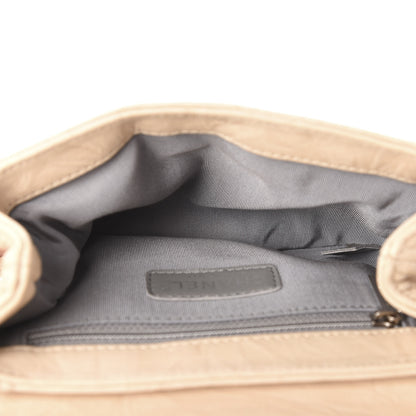 Chanel Washed Lambskin Quilted Mini Chain Around Flap Beige 5 of 11