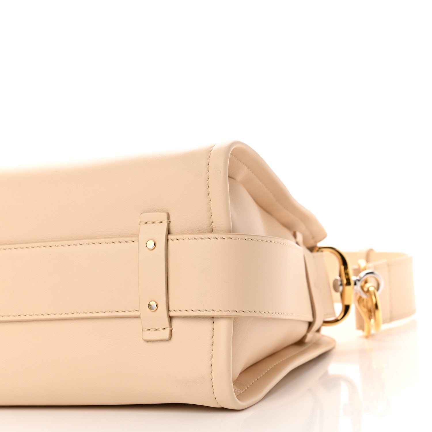 Chloe Calfskin Small Tess Day Bag Sweet Beige 9 of 10