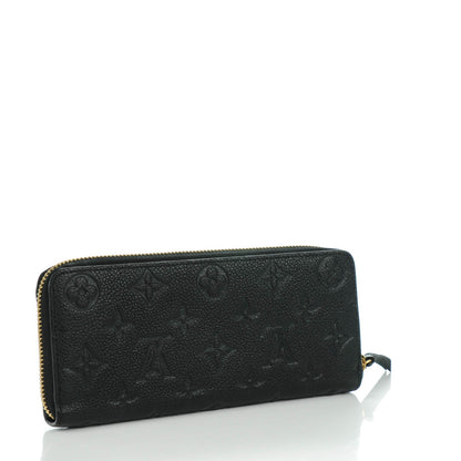 Louis Vuitton Empreinte Clemence Wallet Black 3 of 7