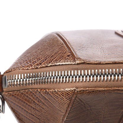Givenchy Calfskin Lizard Embossed Medium Antigona Brown 11 of 17