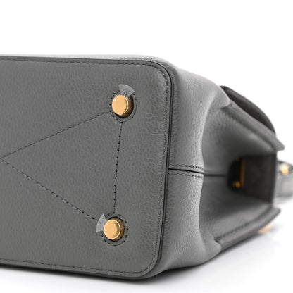 Mulberry Small Classic Grain Calfskin Mini Seaton Grey 9 of 9