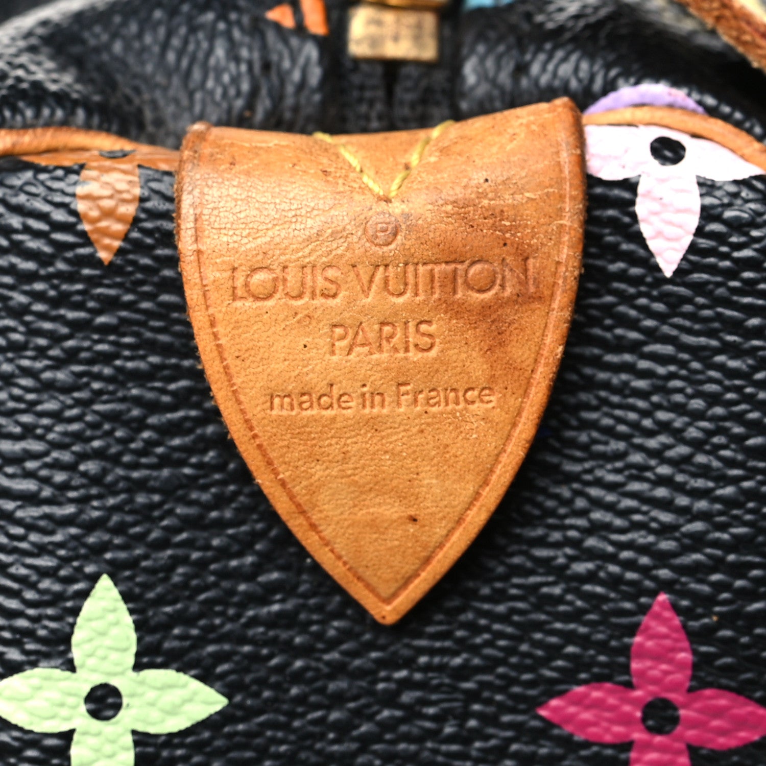 Louis Vuitton Monogram Multicolor Speedy 30 Black 6 of 12