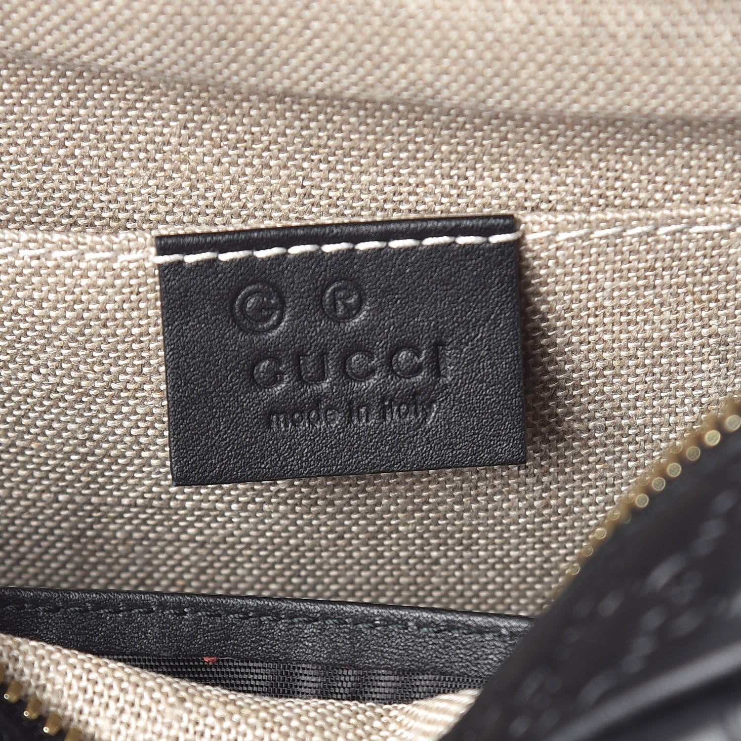 Gucci Microguccissima Mini Bree Messenger Bag Black 6 of 9