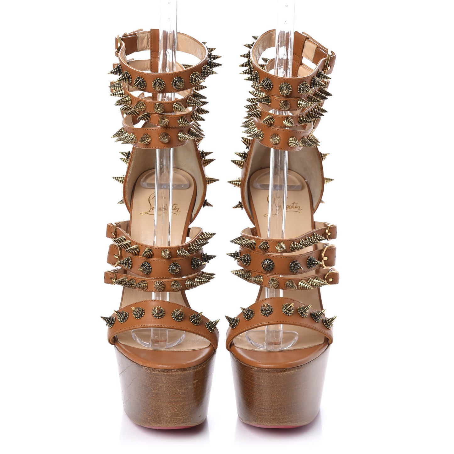 Calfskin Botticellita 160 Sandals 38 Brown