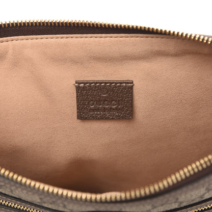 Gucci GG Supreme Monogram Large Ophidia Pouch Clutch Brown 6 of 8