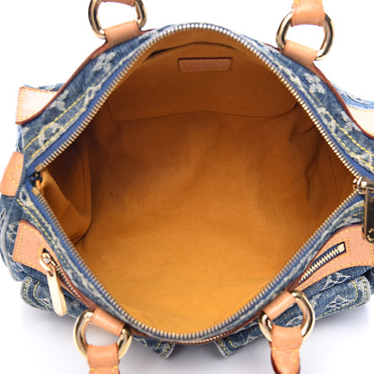 Louis Vuitton Monogram Denim Neo Speedy Blue 5 of 24