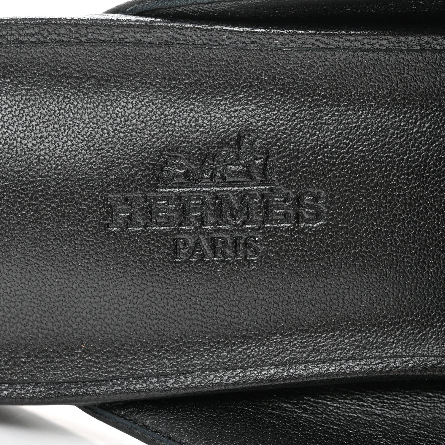 Hermes Goatskin Groupie Mule 38 Black 7 of 9