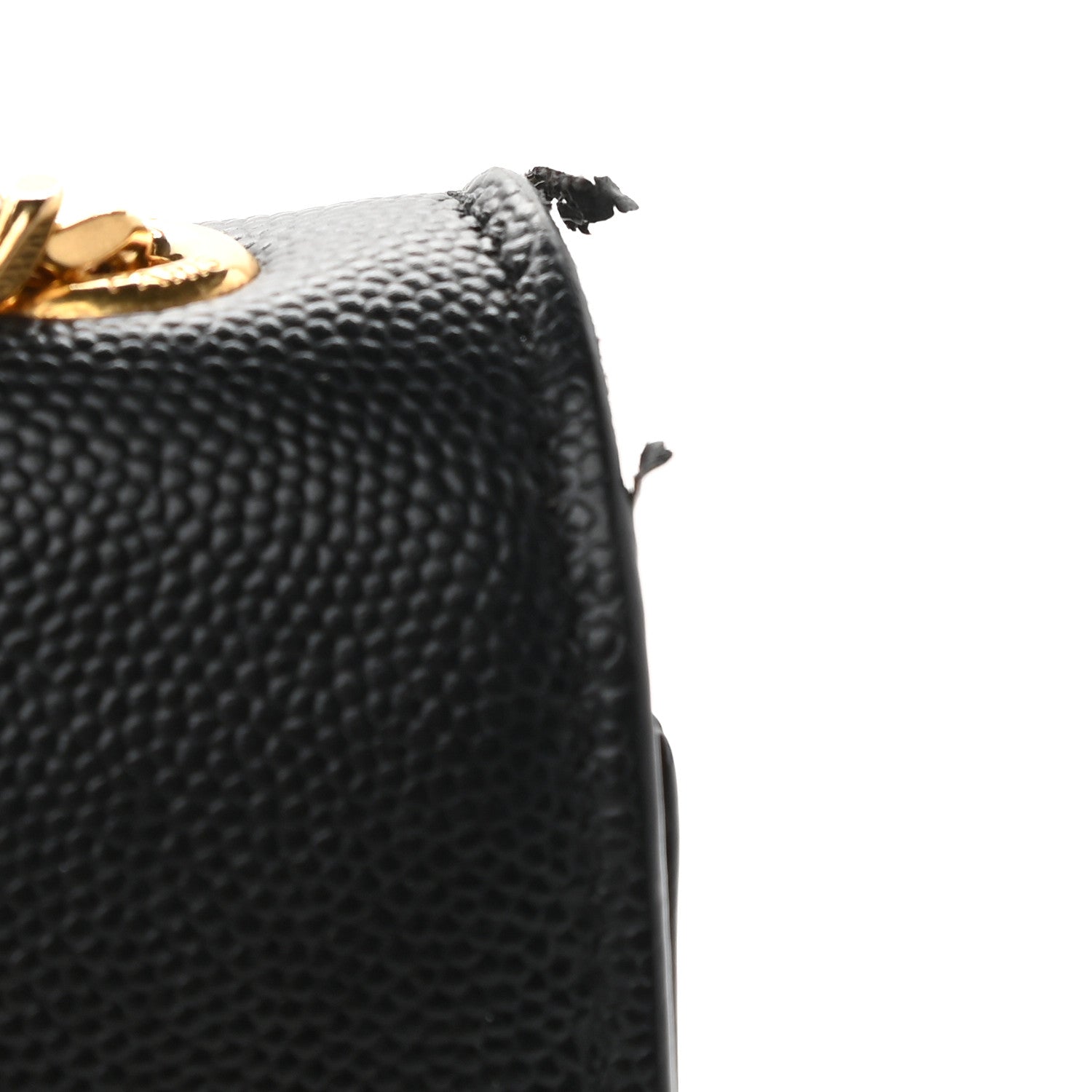 Saint Laurent Grain De Poudre Medium Classic Monogram Kate Satchel Black 8 of 9