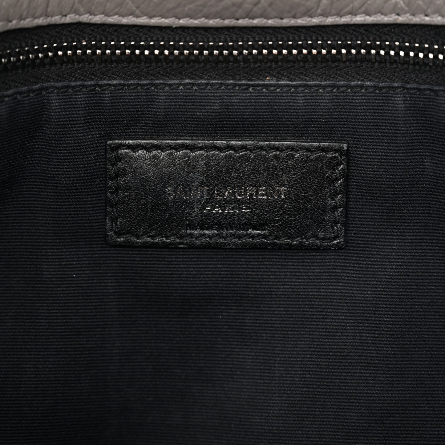 Crinkled Calfskin Matelasse Monogram Medium Niki Chain Satchel Fog
