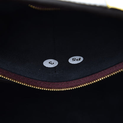 Mulberry Natural Grain Calfskin College Stripe New Bayswater Oxblood Lemon Midnight 7 of 8