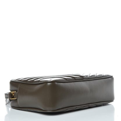 Saint Laurent Calfskin Matelasse Monogram Lou Camera Bag Faggio 4 of 9
