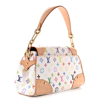 Louis Vuitton Monogram Multicolor Beverly MM White 3 of 15