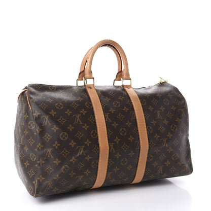 Louis Vuitton Monogram Keepall 45 2 of 9