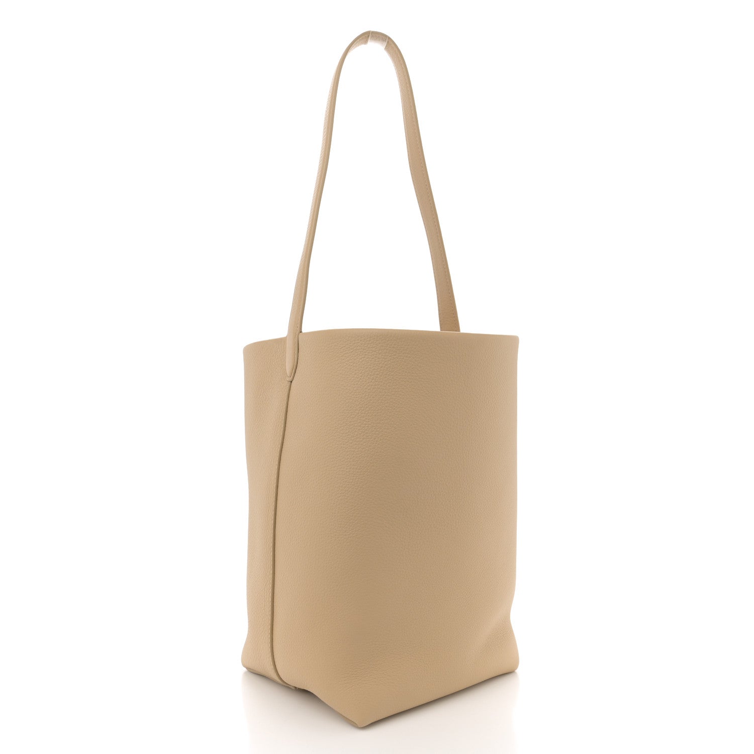The Row Grained Calfskin Medium N/S Park Tote Boulder 3 of 10