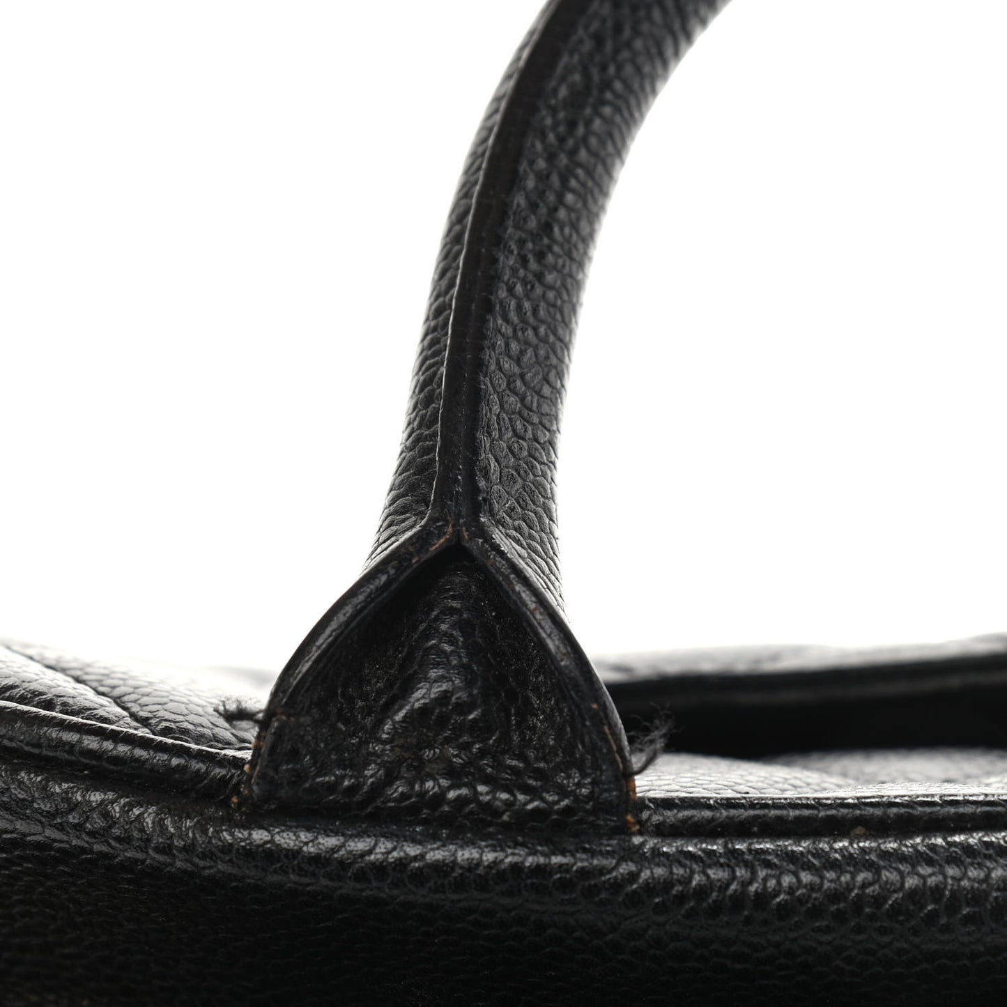 Caviar Quilted Small Bowler Black