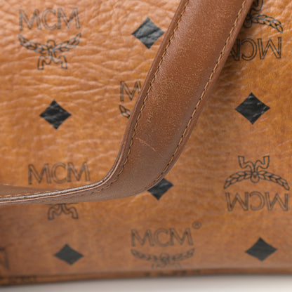 MCM Visetos Shopping Tote Cognac 18 of 21
