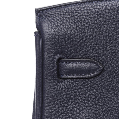 Hermes Togo Birkin 25 Bleu Nuit 10 of 30