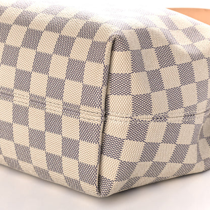 Louis Vuitton Damier Azur Graceful PM Rose Ballerine 9 of 10