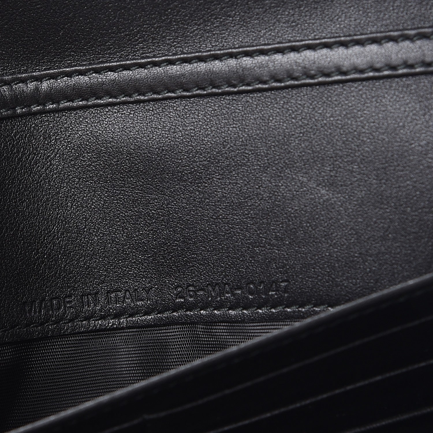 Christian Dior Calfskin J'adior Croisiere Chain Wallet Black 9 of 10