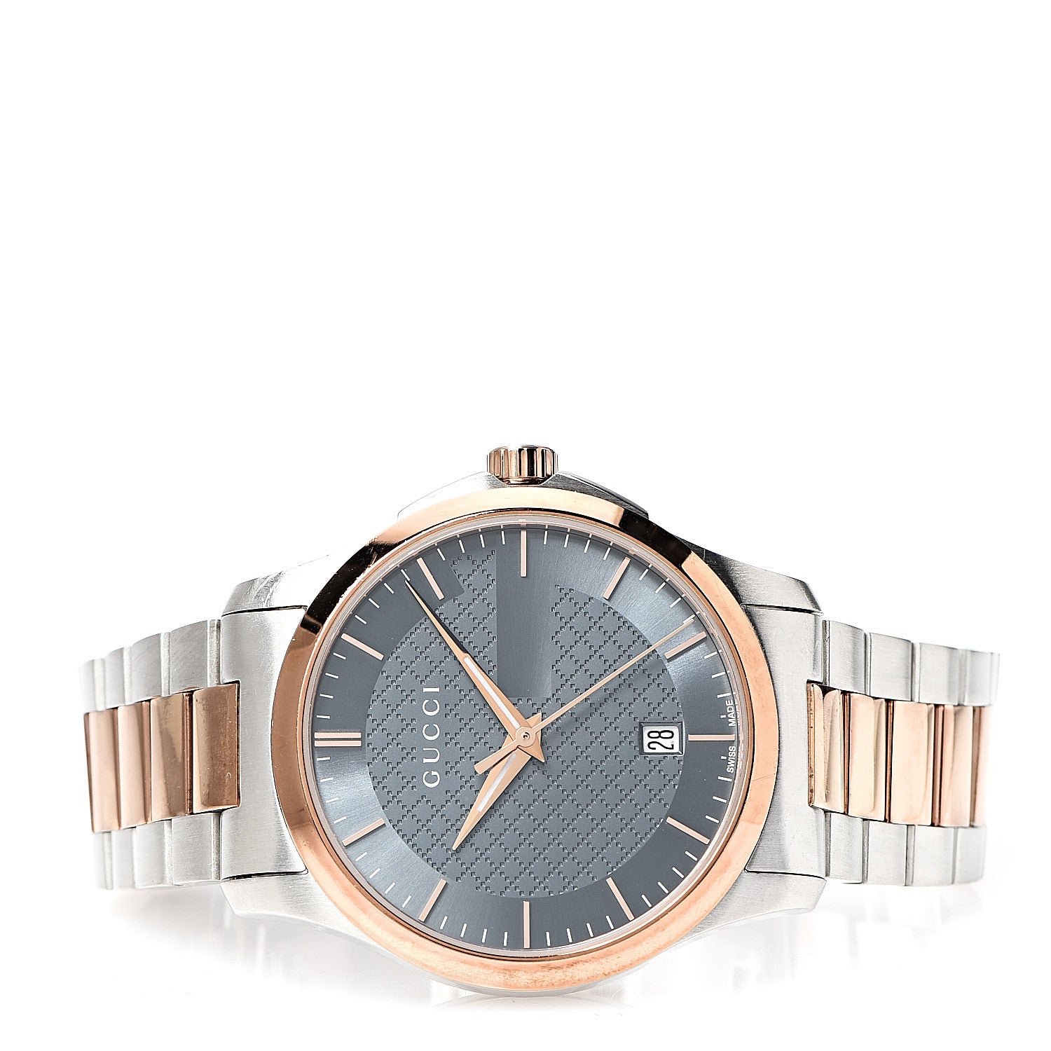 Gucci Stainless Steel 38mm G-Timeless Quartz Watch Grey 2 of 5