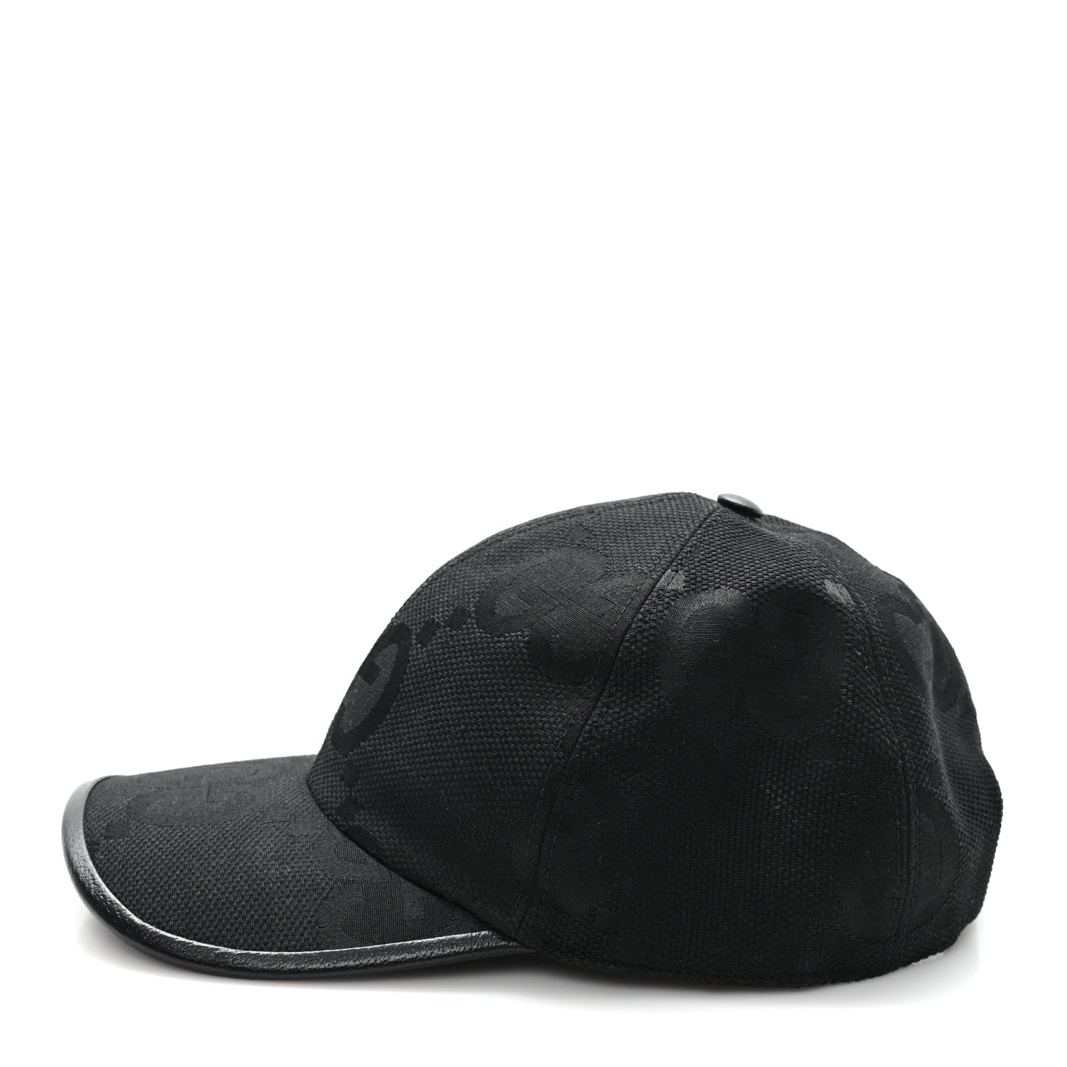 Gucci Monogram Jumbo GG Baseball Hat XXL Black 1795327 – FASHIONPHILE