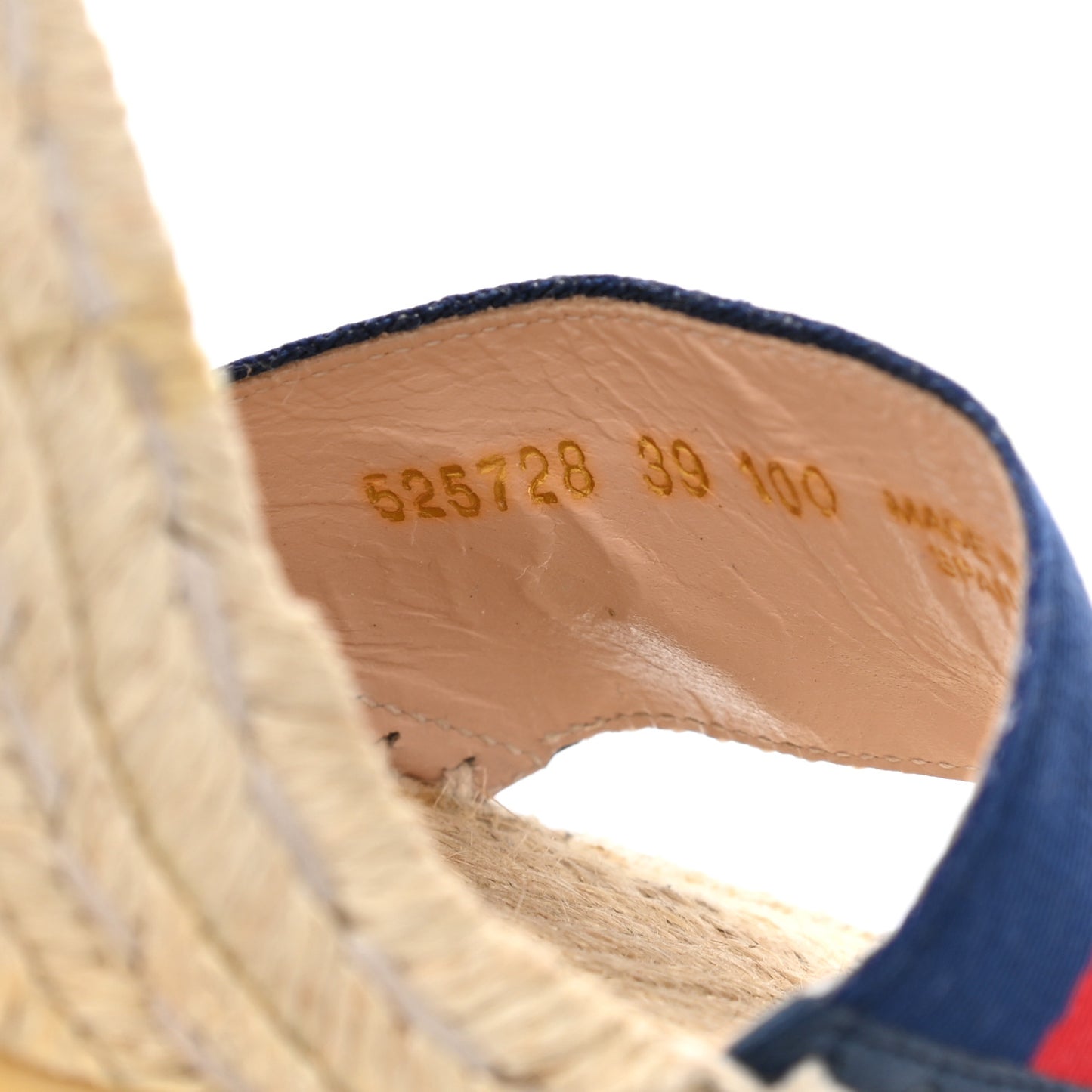 Canvas Sylvie Web Ankle Wrap Espadrille Wedge Sandals 39 Mystic White Hibiscus Red Maritime