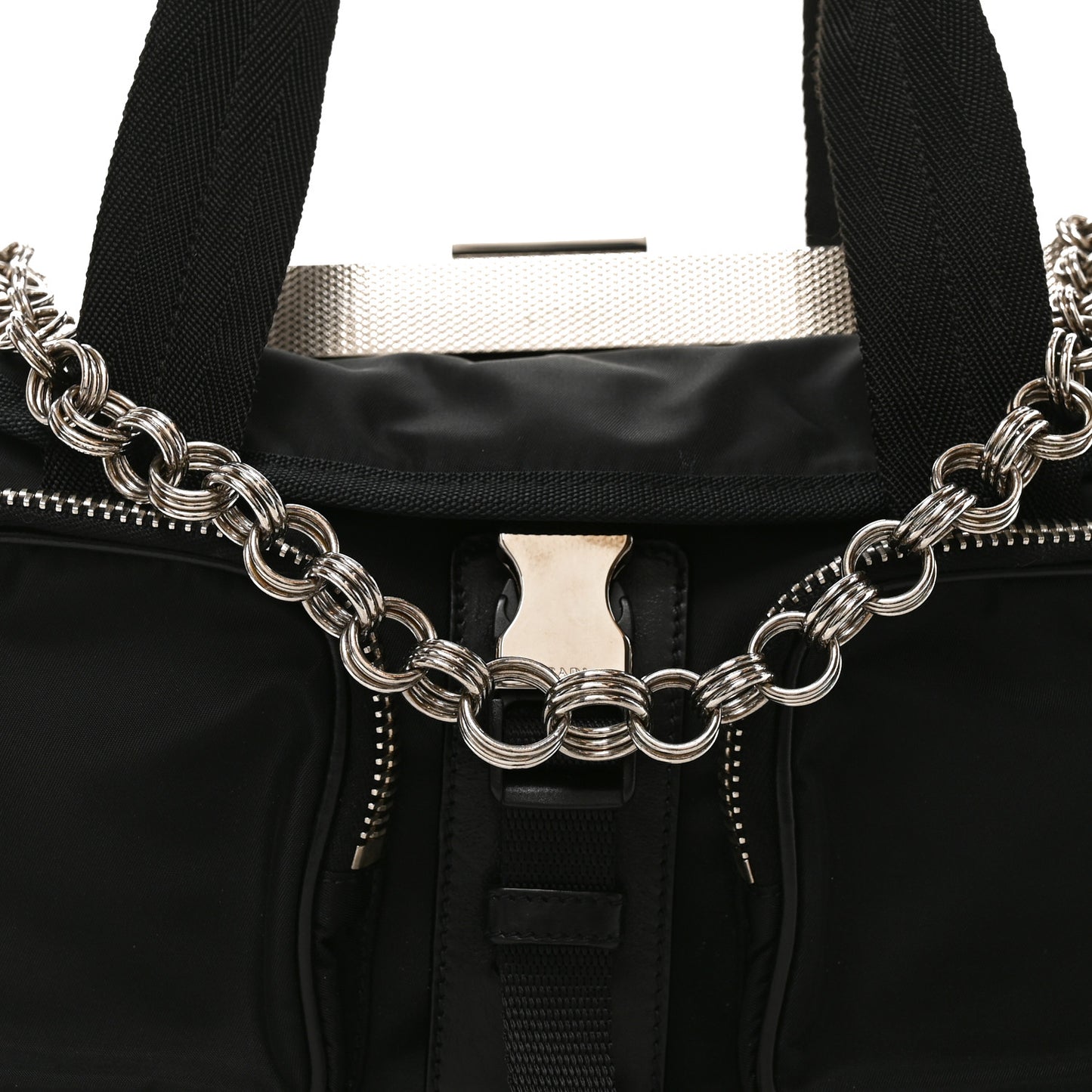 Tessuto Nylon Active Shoulder Bag Black