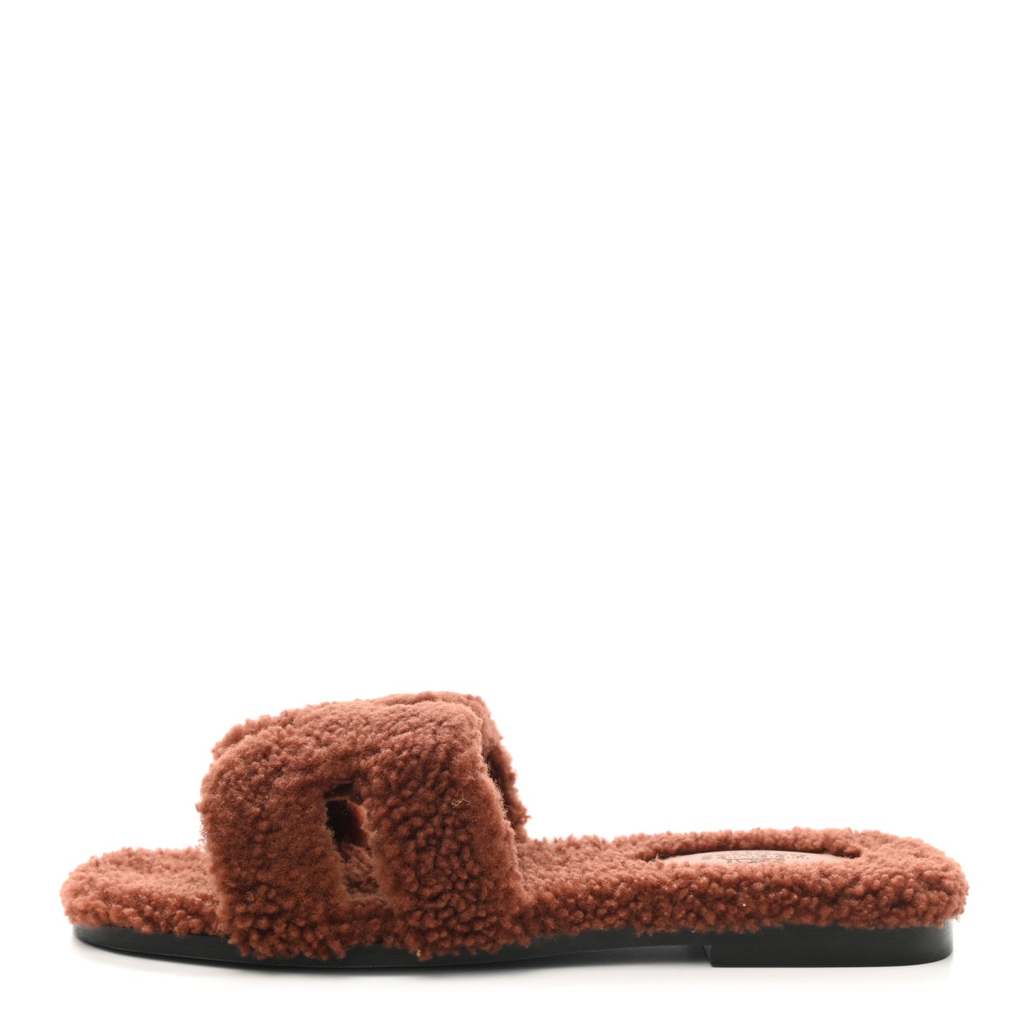 Woolskin Oran Sandals 37 Cognac