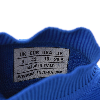 Balenciaga Neoprene Knit Mens Speed Sneakers 43 Bleu 7 of 7