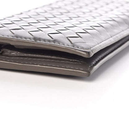 Bottega Veneta Intrecciato Continental Wallet Grey 10 of 17