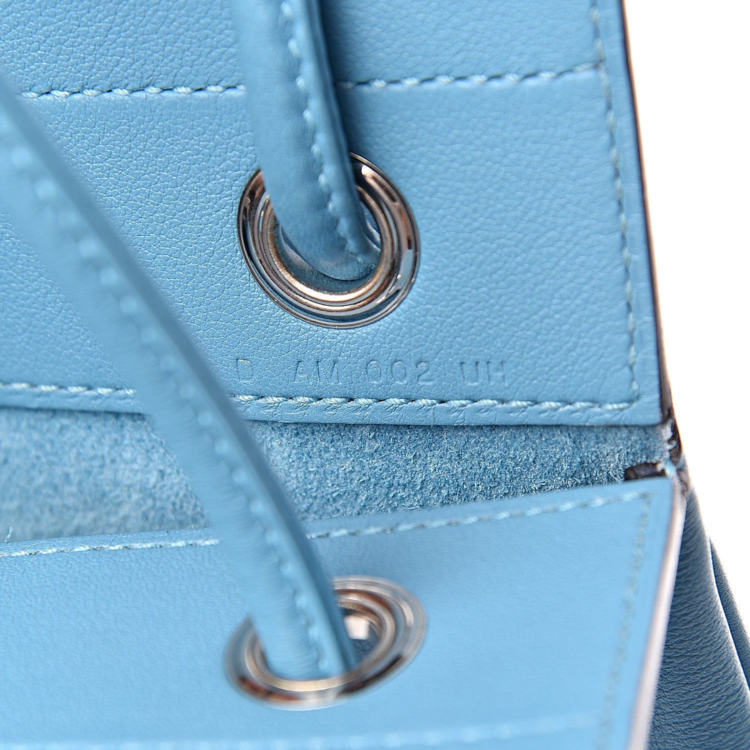 Hermes Milo Lambskin Swift Mini Aline Bleu Du Nord 7 of 10