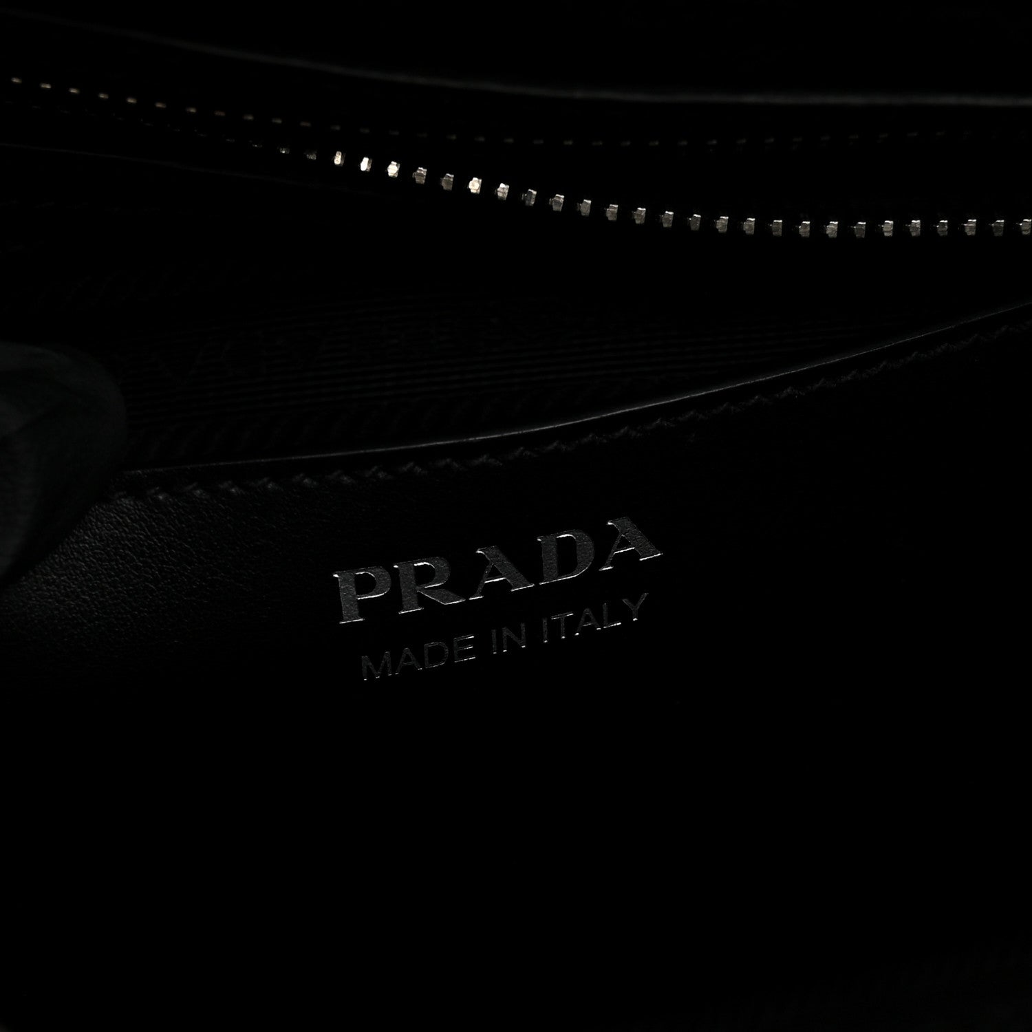 Prada City Calf Dinosaur Bauletto Black 6 of 11