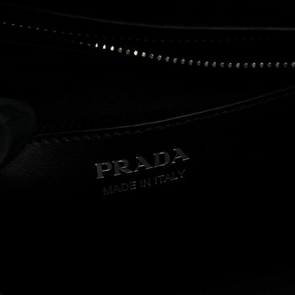 Prada City Calf Dinosaur Bauletto Black 6 of 11