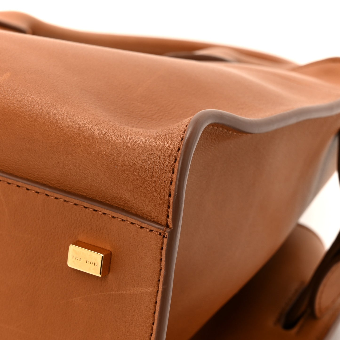 Polished Saddle Calfskin Soft Margaux 12 Cuir