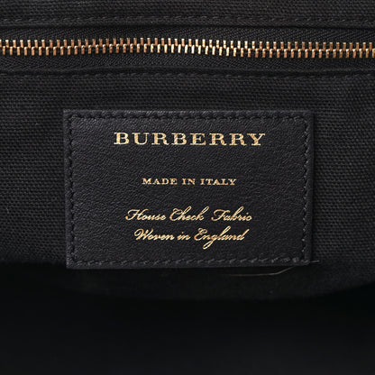 Burberry Grainy Calfskin House Check Small Canterbury Tote Pale Orchid 6 of 12