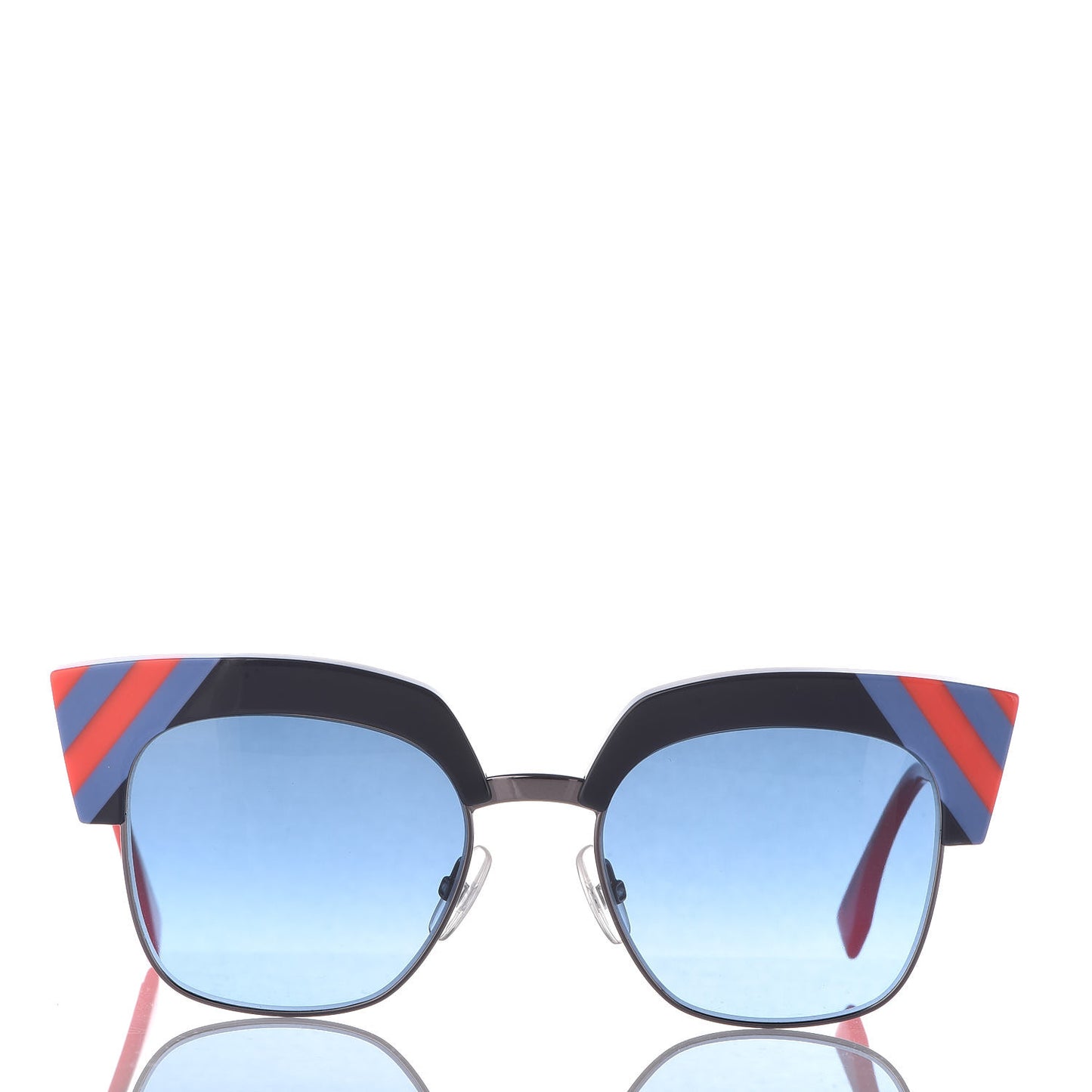 Cat Eye Sunglasses FF 0241/S Black Multicolor