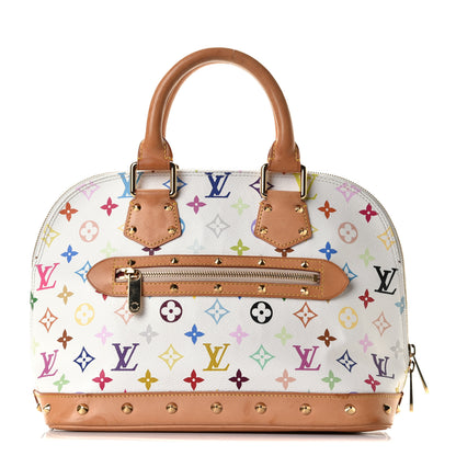 Louis Vuitton Monogram Multicolor Alma White 1 of 7