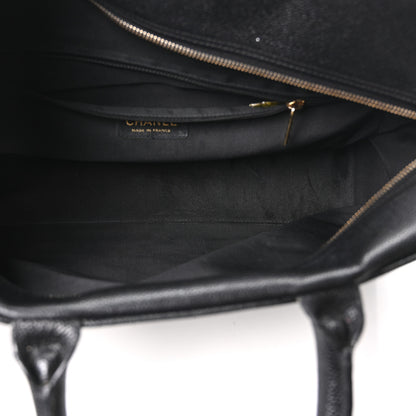 Chanel Caviar Quilted Large Bowler Black 5 of 10