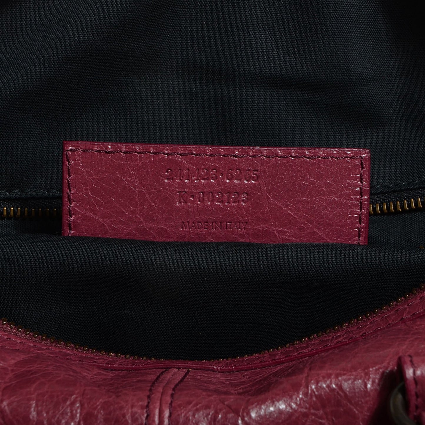 Agneau Classic Hardware Maxi Twiggy Cassis