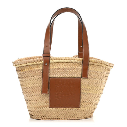 Loewe Raffia Basket Tote Bag Natural Tan 1 of 11