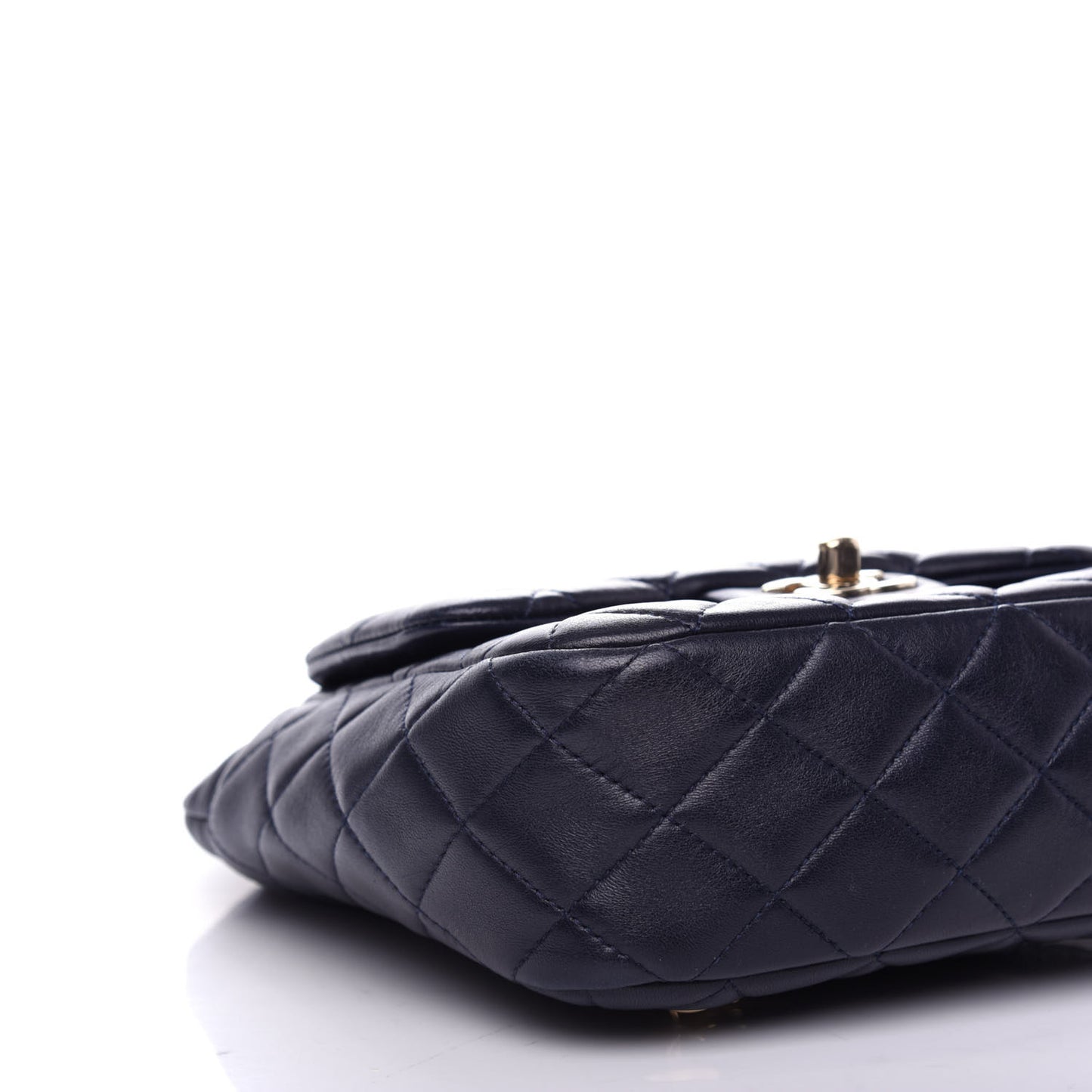 Lambskin Quilted Small in Seoul Backpack Navy