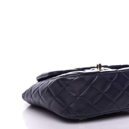 Chanel Lambskin Quilted Small in Seoul Backpack Navy 7 of 9