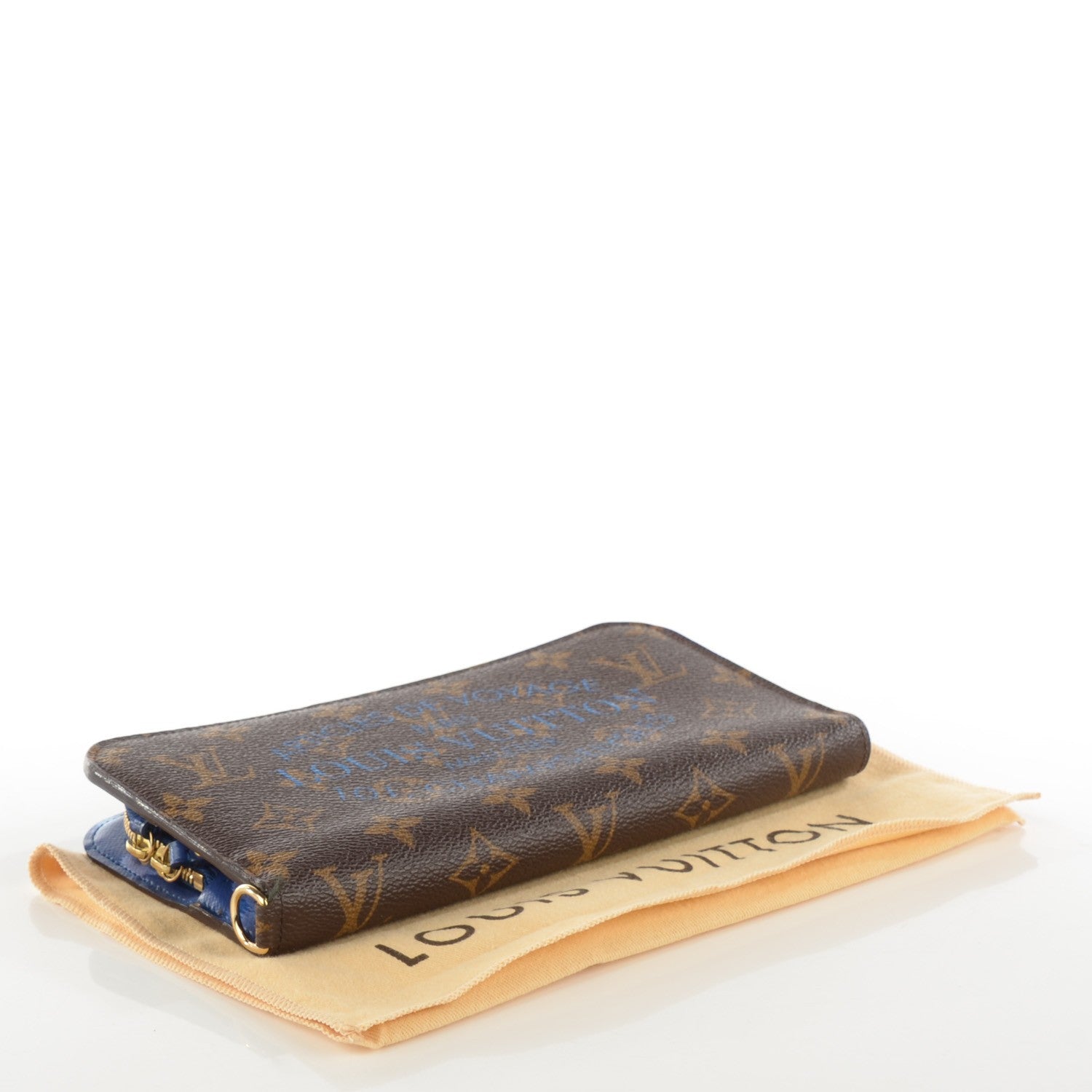 Louis Vuitton Monogram Articles de Voyage Ikat Insolite Wallet Grand Blue 4 of 7
