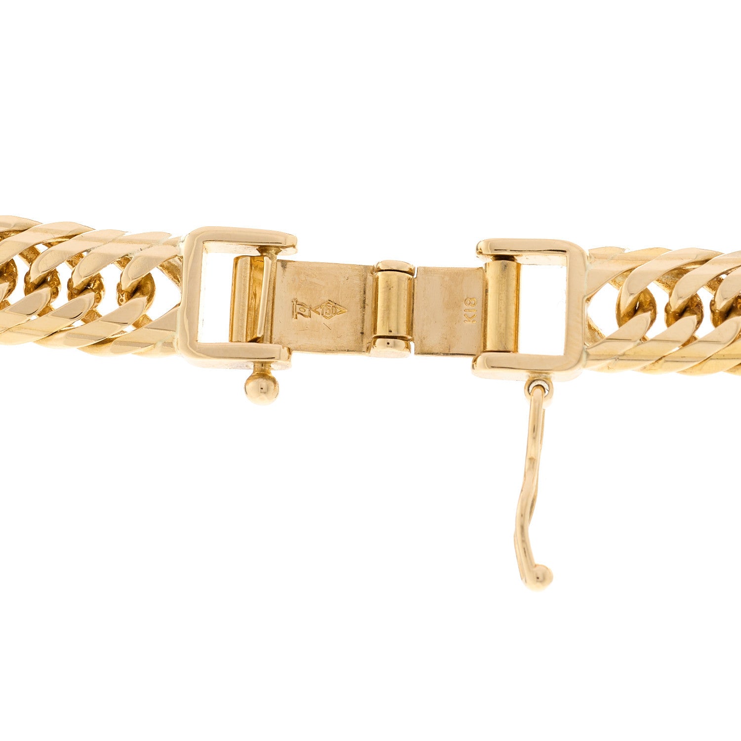Parker & West by FASHIONPHILE 18K Yellow Gold Curb Chain Necklace 19.75 6 of 6