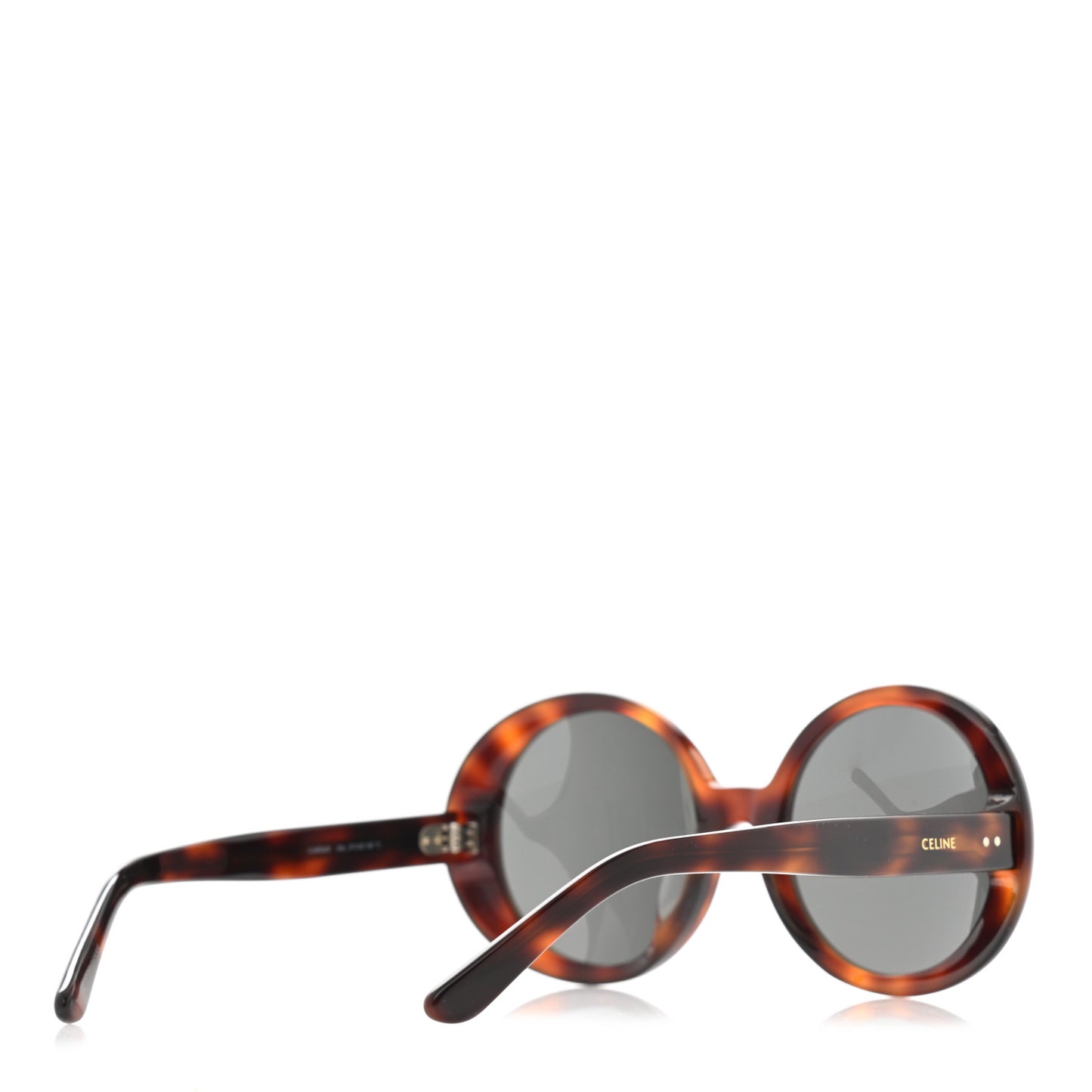 Acetate Polarized Oval Sunglasses CL 40065 Brown